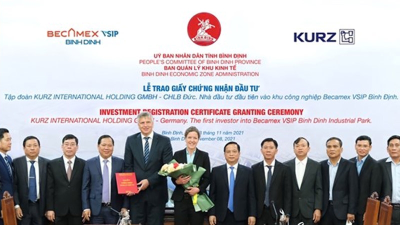 First investor approved for joint VSIP in Binh Dinh